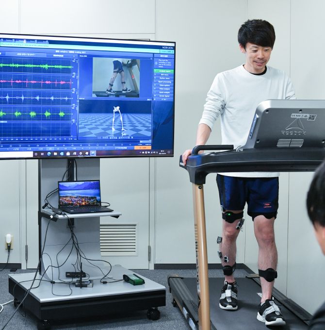 運動器リハビリテーション実習の様子