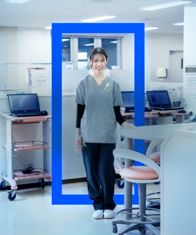 チームをつなげる医療の伴奏者のイメージ画像