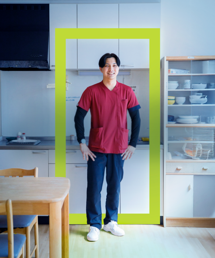 全力で寄り添う熱血作業療法士のイメージ画像