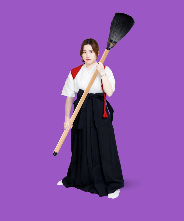 書道ガールのイメージ画像