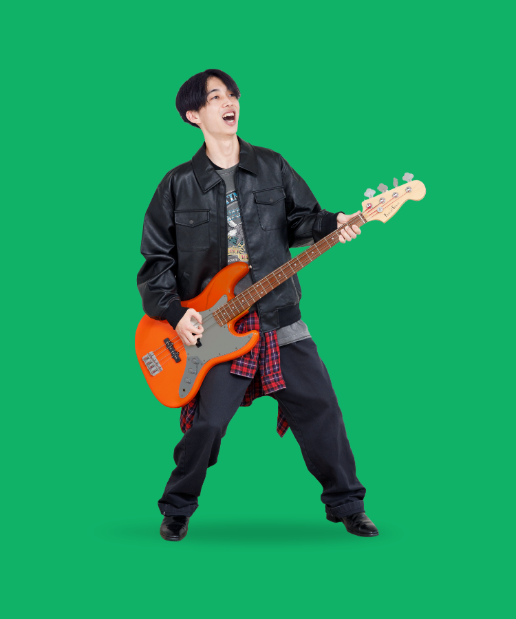 バンドマンのイメージ画像